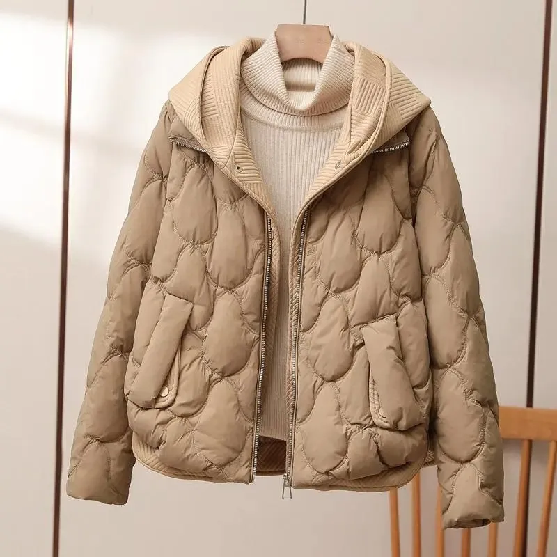 Quilted Hooded Puffer Jacket