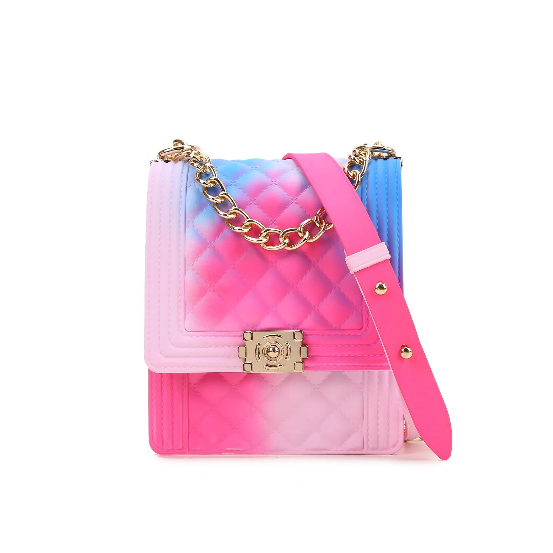 Quilted Luxury Chain Crossbody Bag