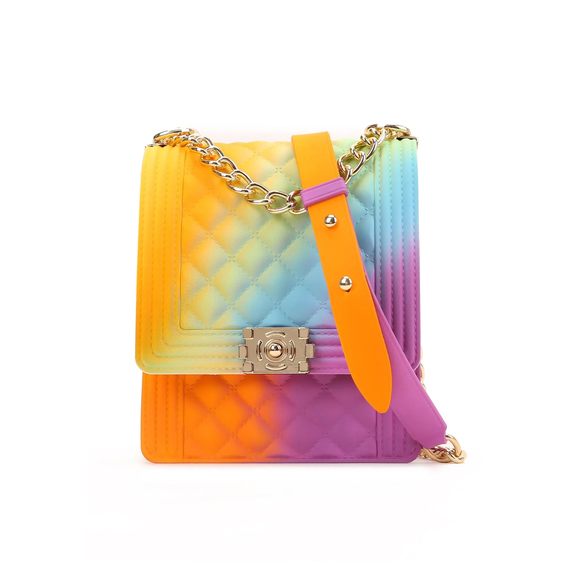 Quilted Luxury Chain Crossbody Bag