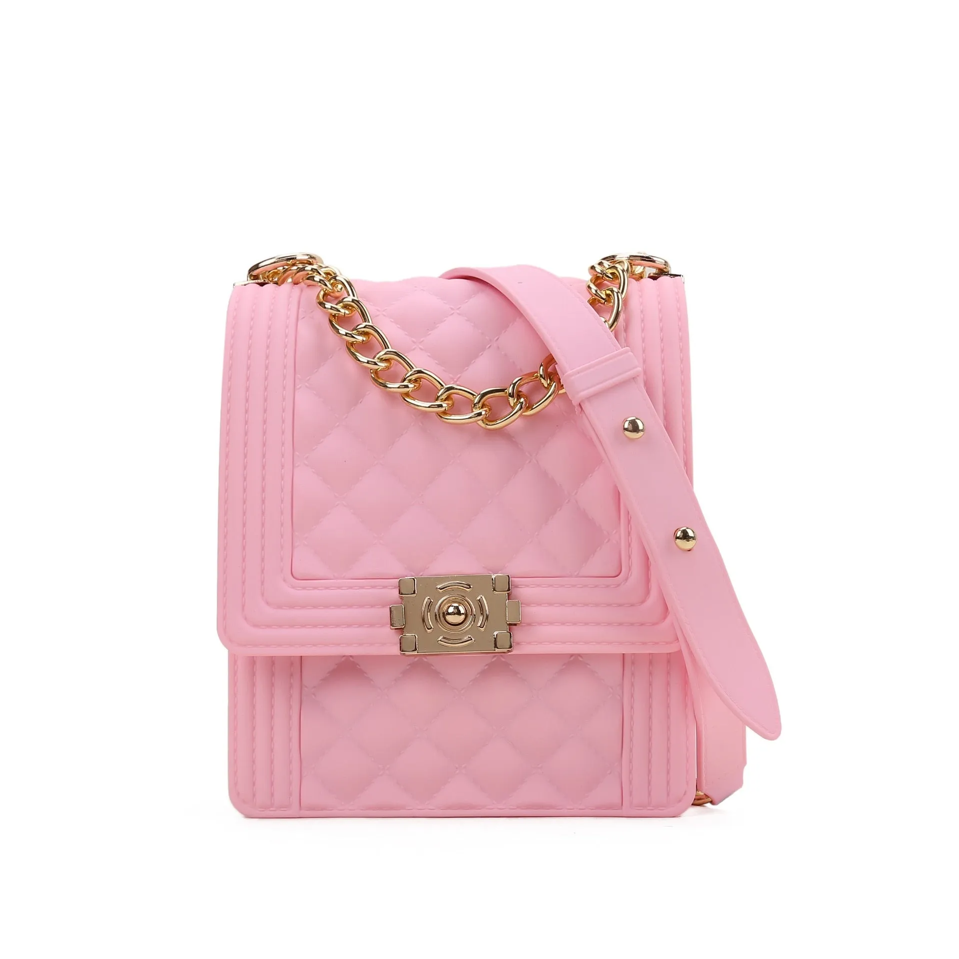 Quilted Luxury Chain Crossbody Bag