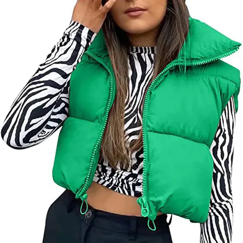 Quilted Vest Winter Coat Jacket