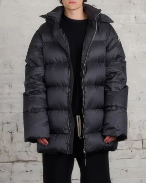 Rick Owens Moncler Hooded Cyclopic Coat Black