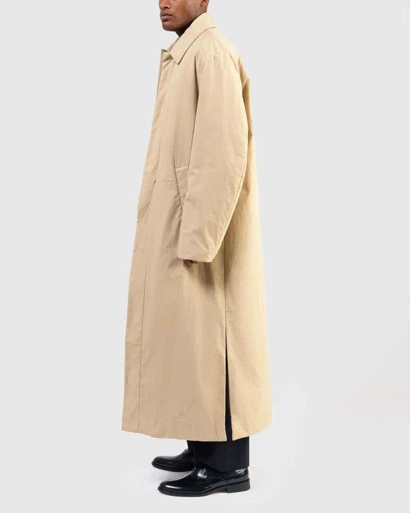 Rubar Long Coat in Beige