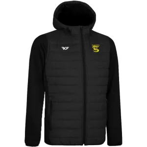 St Dominics GAA: Hooded Soft Sleeved Gilet