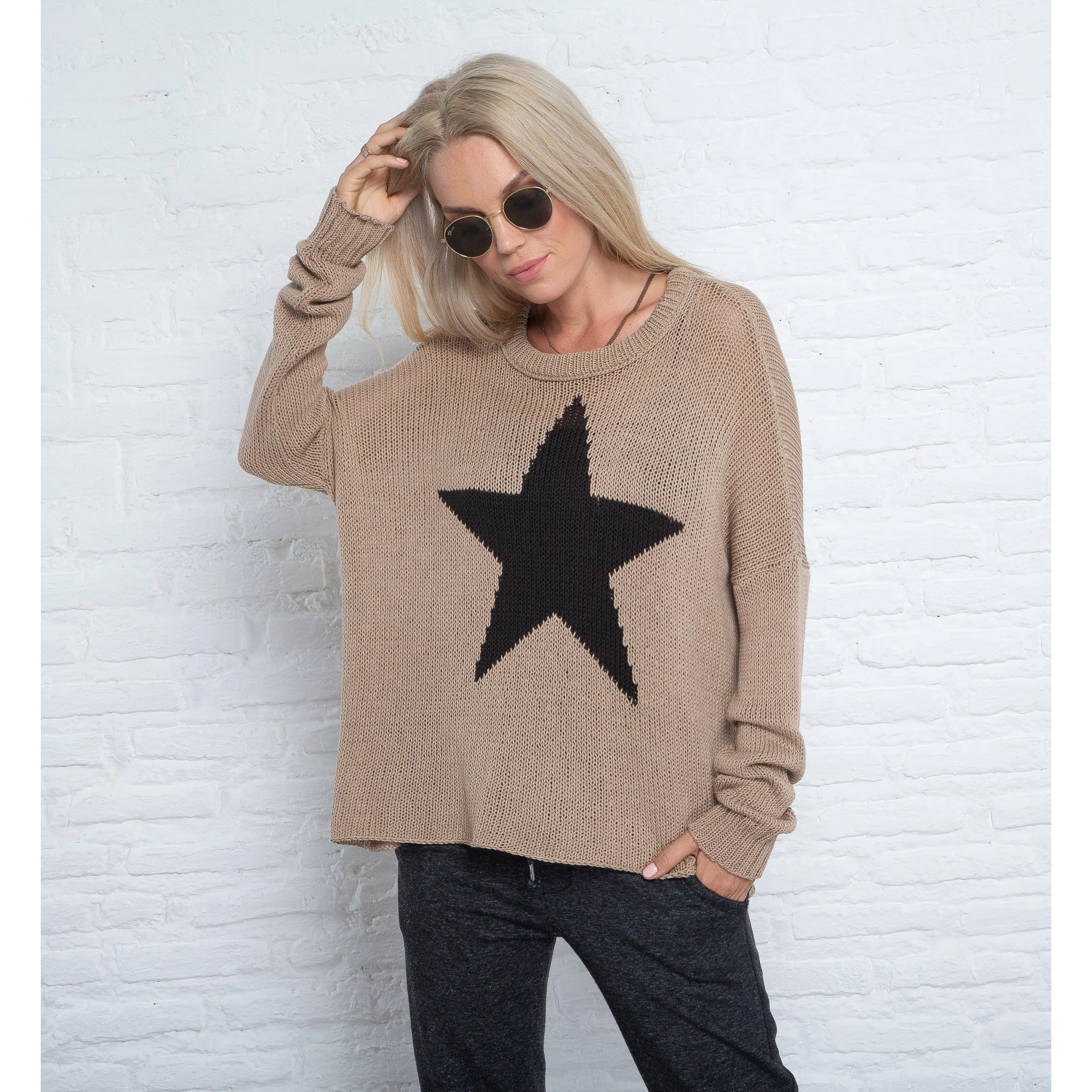 Star Slouchy Crew