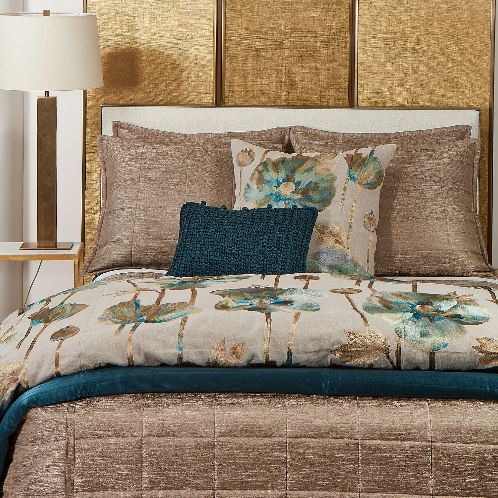 Stria Quilted Coverlet