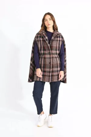 Tartan Cape Coat