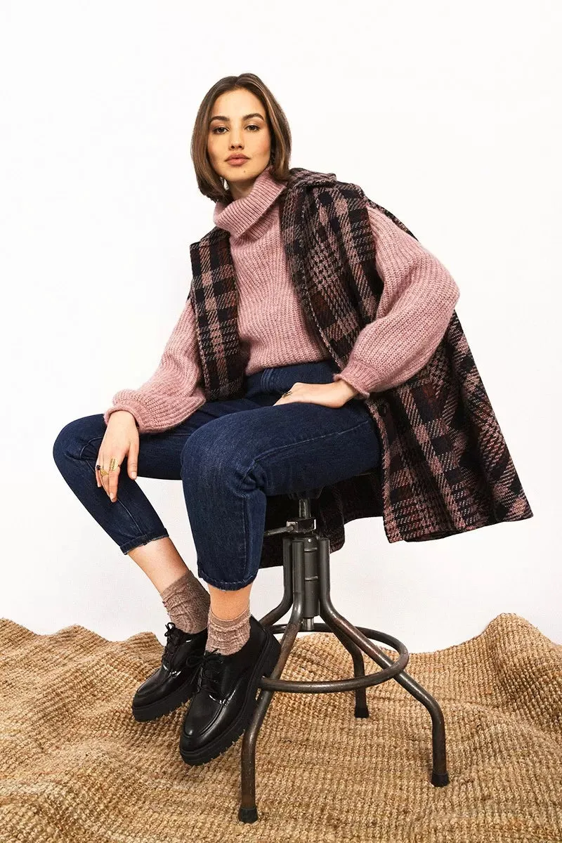 Tartan Cape Coat