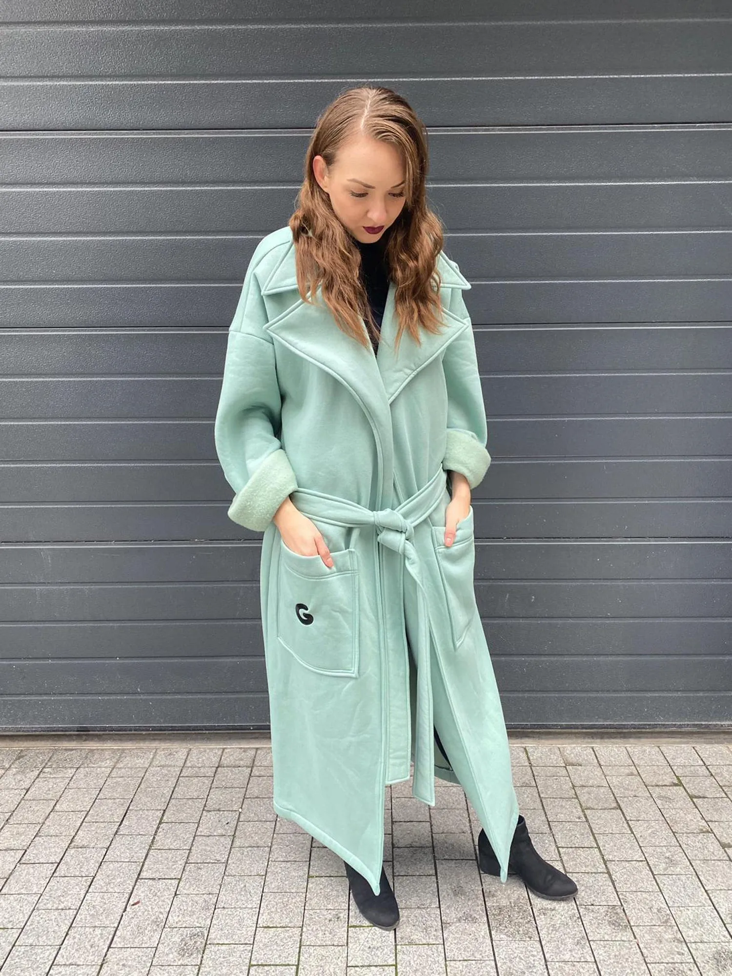 TheG Longline Coat / mint