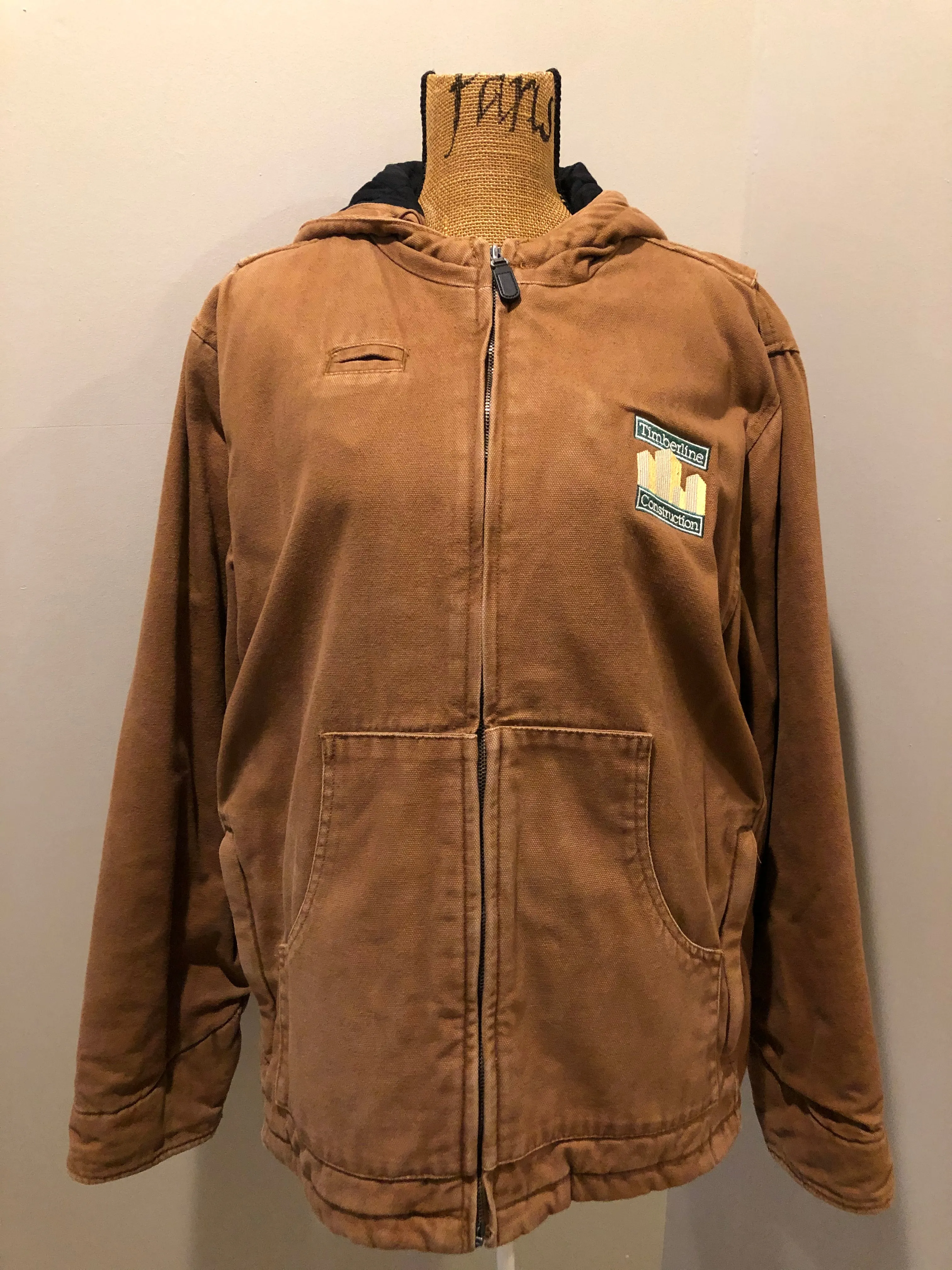 Vintage Charles River Tan Canvas Work Jacket