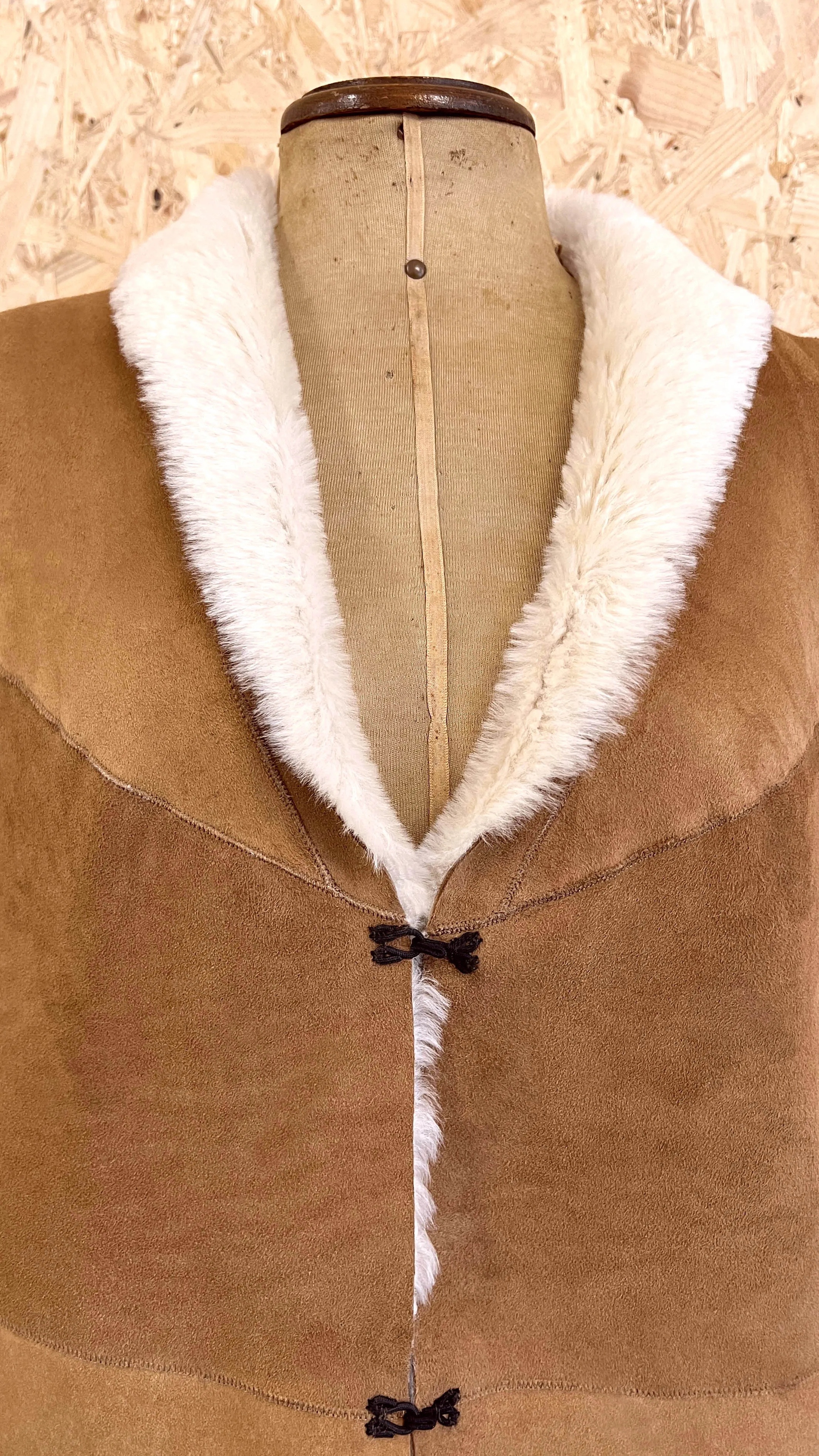 YELEK REVERSIBLE GILET / TAN   NATURAL